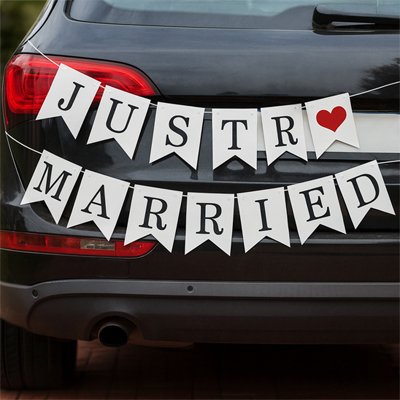 Décoration voiture mariage | Élégance