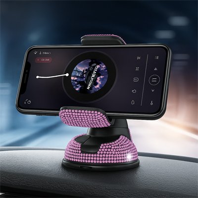 Support téléphone voiture | Cristal Luxe