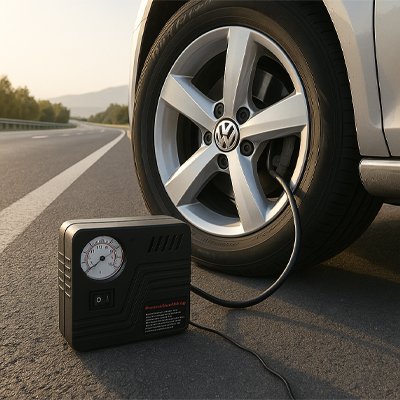 Gonfleur pneu voiture | Portable Rechargeable