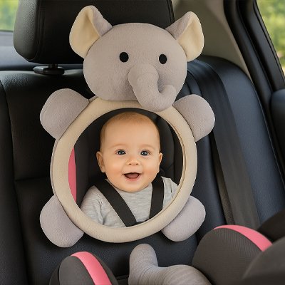 Miroir auto bébé | Surveillance Animaux