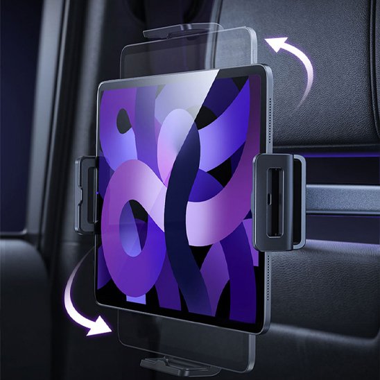 Support tablette voiture | Pivotant 360°