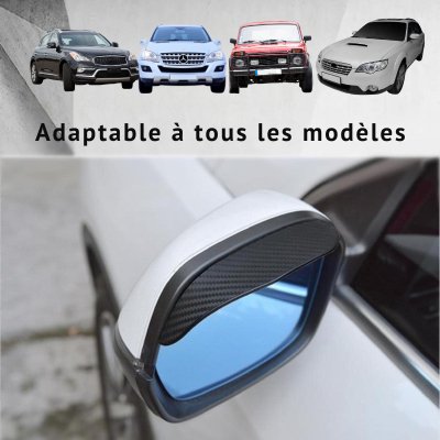 2 PCS Pare - Pluie pour rétroviseur | Drivevisor - AUTO FASHION ACCESSOIRES