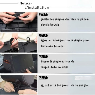Le Plateau pour Voiture Révolutionnaire - CarDesk Compact™ - AUTO FASHION ACCESSOIRES