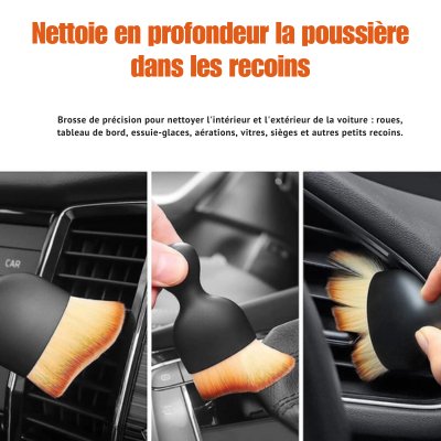 Mini Brosse de Nettoyage Voiture - AUTO FASHION ACCESSOIRES