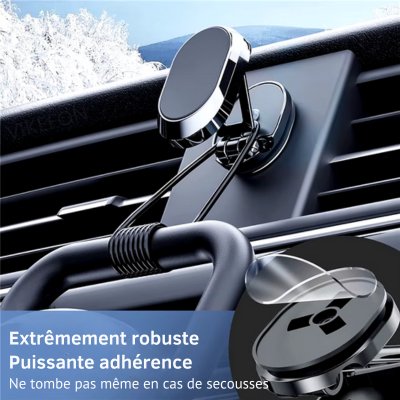 Support Téléphone Magnétique Voiture - AUTO FASHION ACCESSOIRES